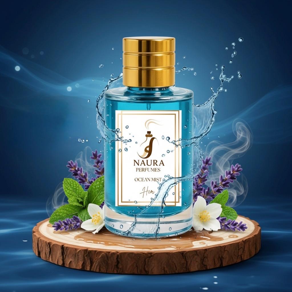 OCEAN MIST – Aquatic-Aromatic Men’s Perfume