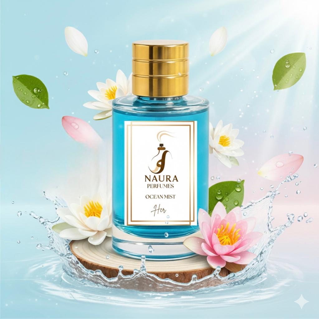 OCEAN MIST – Aquatic-Floral Women’s Perfume